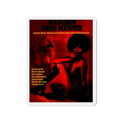 GIRLS WITHOUT LOVERS 1975 Movie Poster - Refrigerator Magnet 2 Inch - The Sticker Space