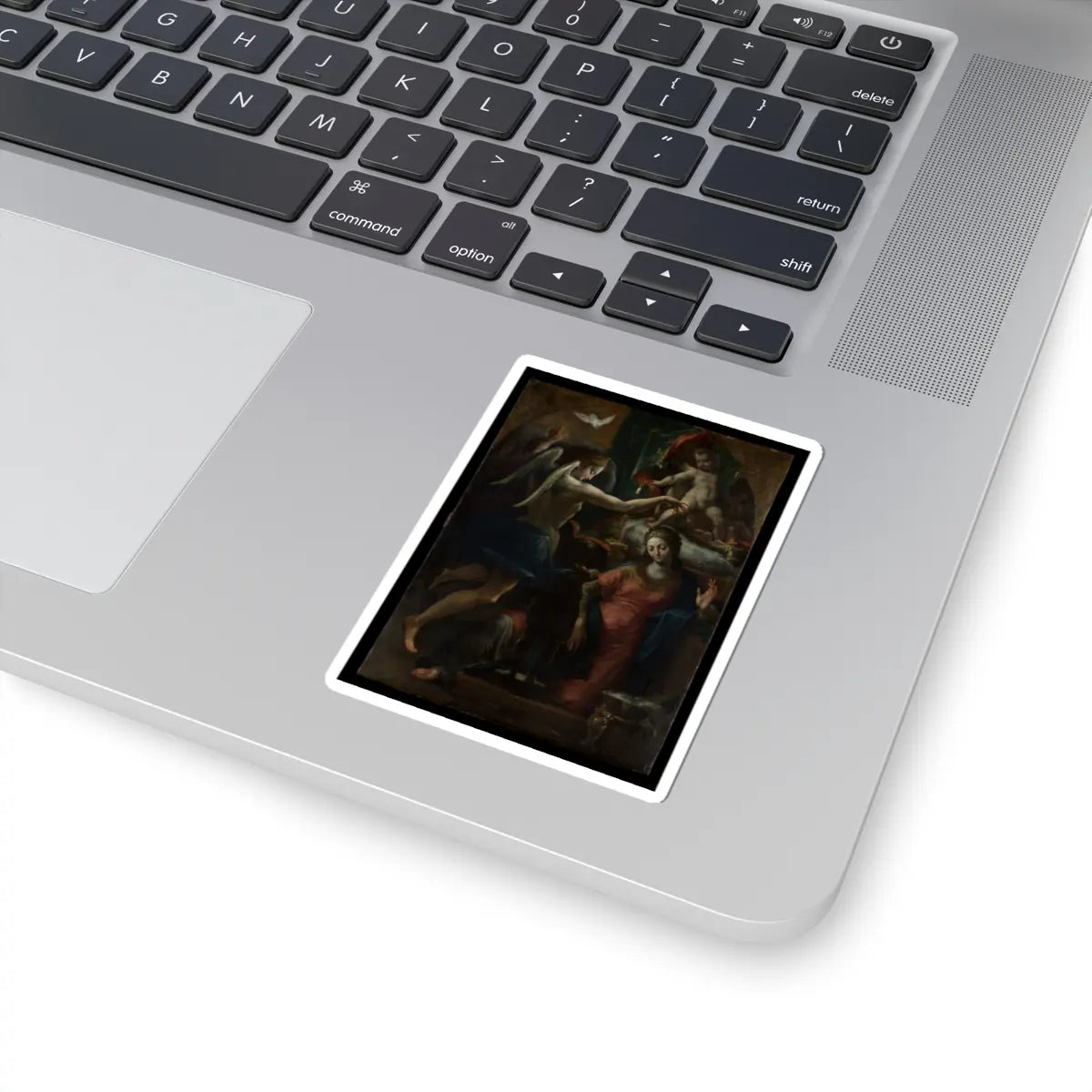 SKU:TSS-STICK-GRLMZZ-3X3-1N1B4 Sizes:3" × 3" Types:White