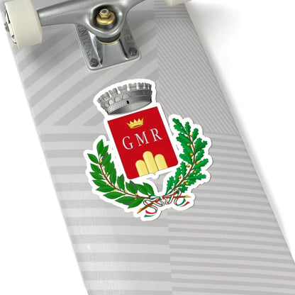 Gissi-Stemma (Italy) (Coat of Arms) STICKER Vinyl Kiss-Cut Decal - The Sticker Space