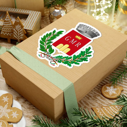 Gissi-Stemma (Italy) (Coat of Arms) STICKER Vinyl Kiss-Cut Decal - The Sticker Space