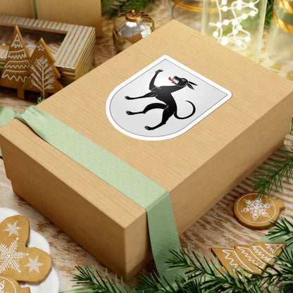 Giswil-coat of arms (Switzerland) (Coat of Arms) STICKER Vinyl Kiss-Cut Decal - The Sticker Space