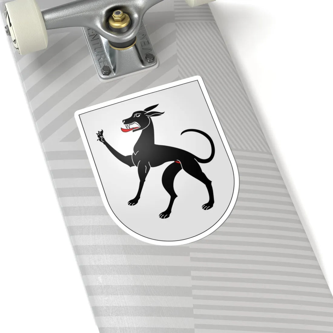 Giswil-coat of arms (Switzerland) (Coat of Arms) STICKER Vinyl Kiss-Cut Decal - The Sticker Space