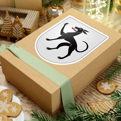 Giswil-coat of arms (Switzerland) (Coat of Arms) STICKER Vinyl Kiss-Cut Decal - The Sticker Space