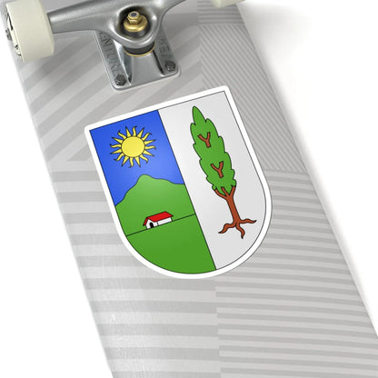 Giubiasco-coat of arms (Switzerland) (Coat of Arms) STICKER Vinyl Kiss-Cut Decal - The Sticker Space