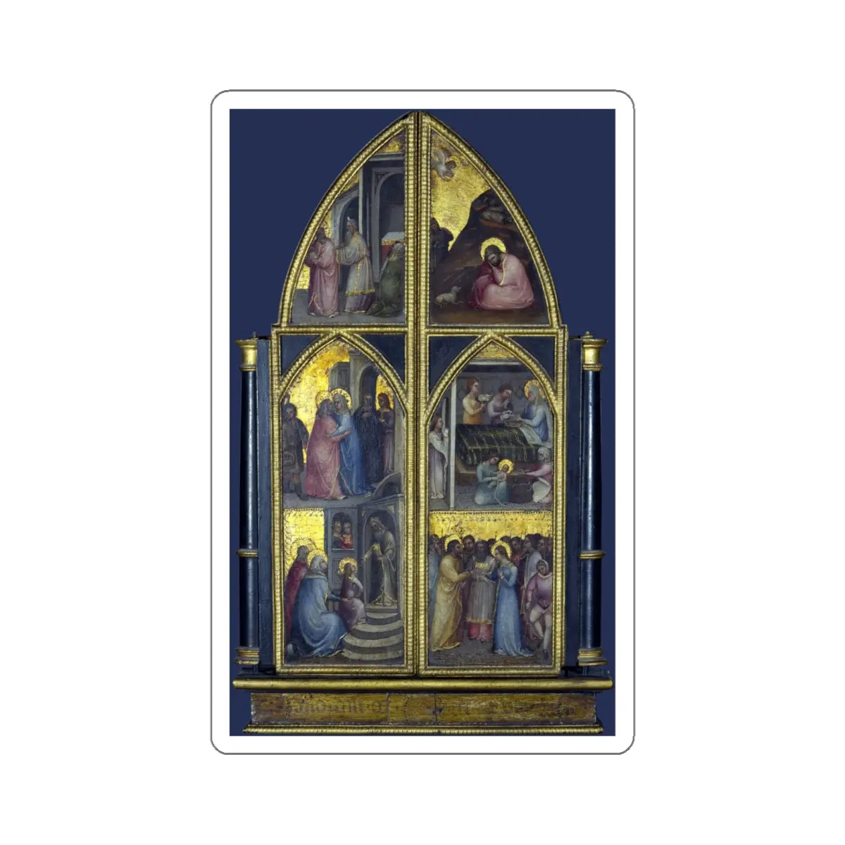 SKU:30408410358168594339 Sticker types:White Shape:Die-Cut Sizes:4" × 4"