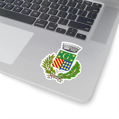 Giusvalla-Stemma (Italy) (Coat of Arms) STICKER Vinyl Kiss-Cut Decal - The Sticker Space
