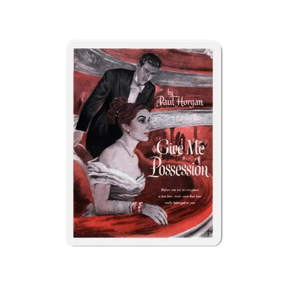 Give Me Possession, Cosmopolitan, September 1948 (Magazine Illustration) Refrigerator Magnet - The Sticker Space