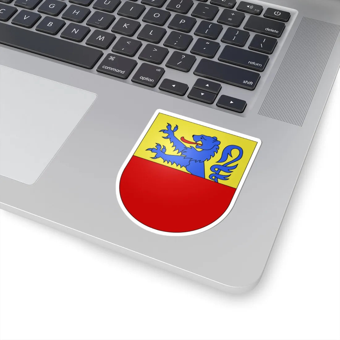 Givisiez-coat of arms (Switzerland) (Coat of Arms) STICKER Vinyl Kiss-Cut Decal - The Sticker Space