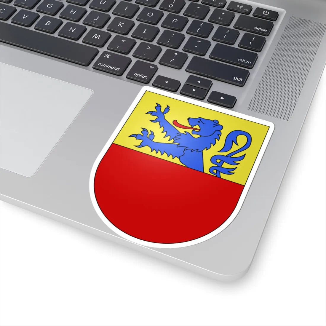 Givisiez-coat of arms (Switzerland) (Coat of Arms) STICKER Vinyl Kiss-Cut Decal - The Sticker Space
