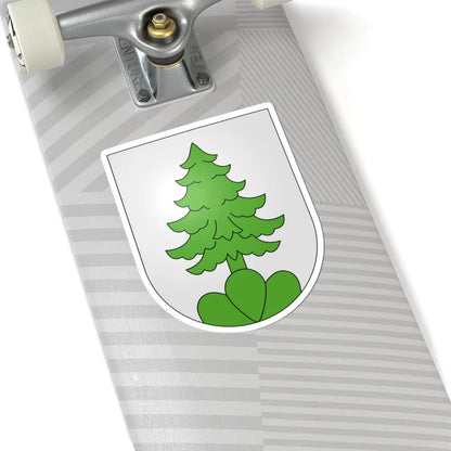 Givrins-coat of arms (Switzerland) (Coat of Arms) STICKER Vinyl Kiss-Cut Decal - The Sticker Space