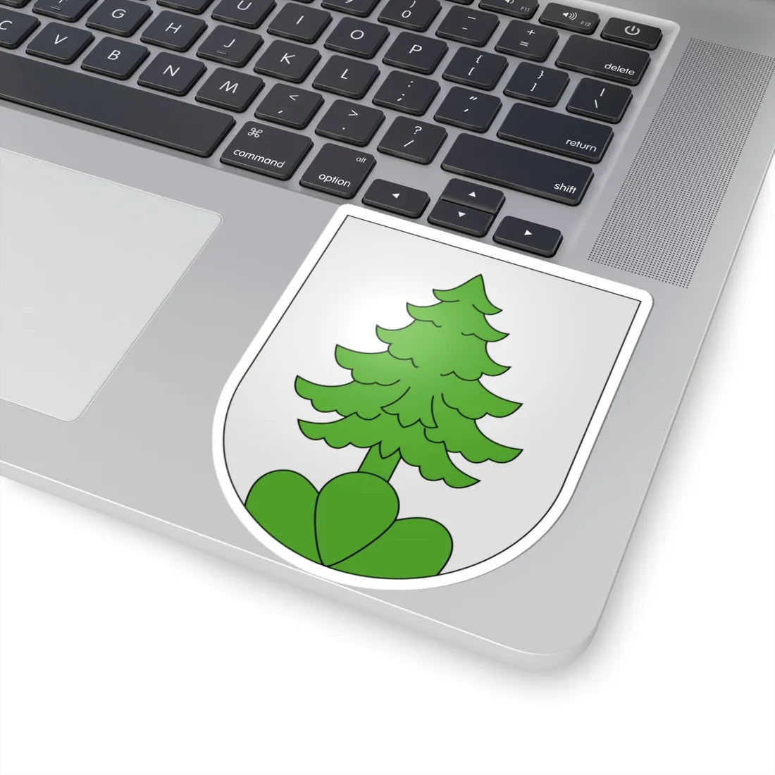 Givrins-coat of arms (Switzerland) (Coat of Arms) STICKER Vinyl Kiss-Cut Decal - The Sticker Space