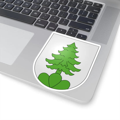 Givrins-coat of arms (Switzerland) (Coat of Arms) STICKER Vinyl Kiss-Cut Decal - The Sticker Space