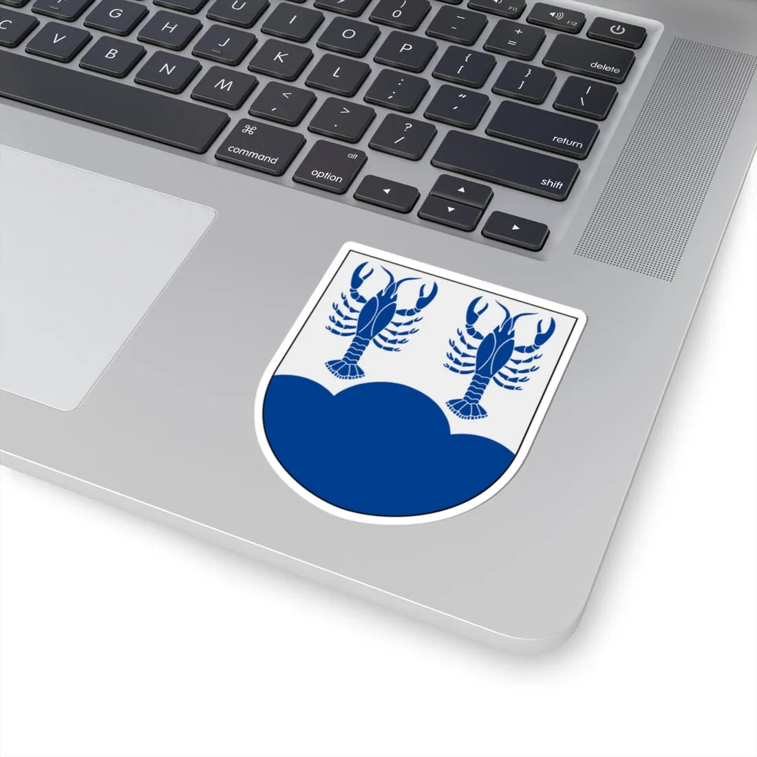 Gladhammar vapen (Sweden) (Coat of Arms) STICKER Vinyl Kiss-Cut Decal - The Sticker Space