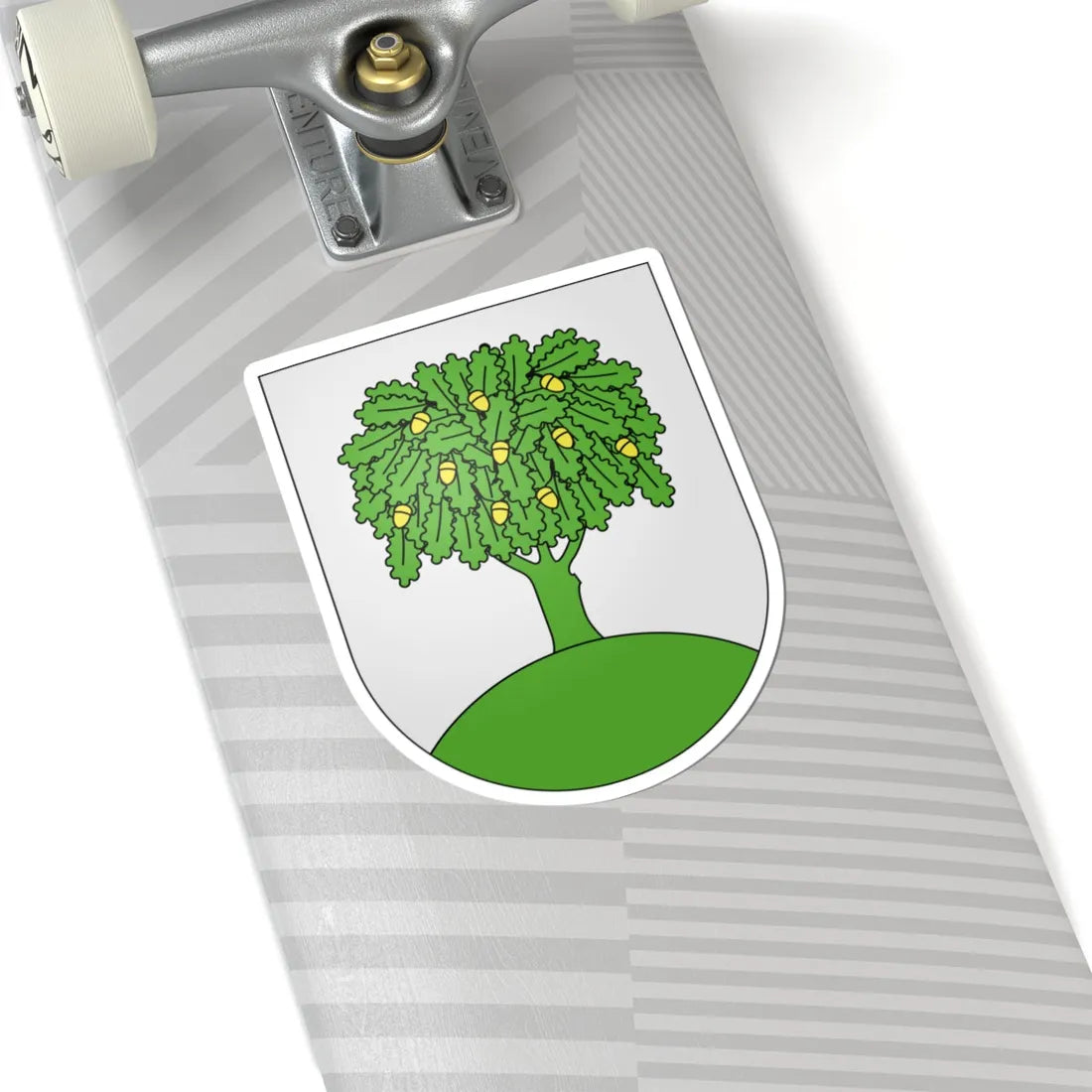 Gland-coat of arms (Switzerland) (Coat of Arms) STICKER Vinyl Kiss-Cut Decal - The Sticker Space