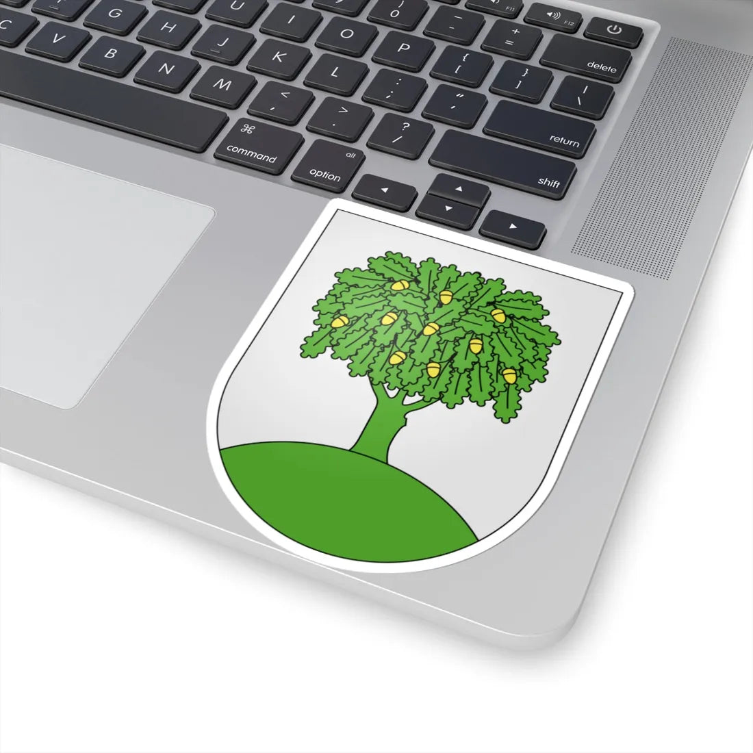 Gland-coat of arms (Switzerland) (Coat of Arms) STICKER Vinyl Kiss-Cut Decal - The Sticker Space