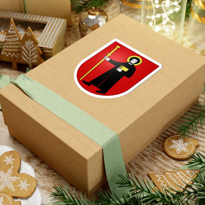 Glaris-coat of arms (Switzerland) (Coat of Arms) STICKER Vinyl Kiss-Cut Decal - The Sticker Space