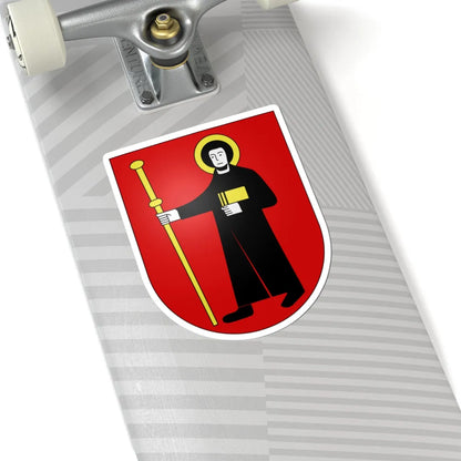 Glaris-coat of arms (Switzerland) (Coat of Arms) STICKER Vinyl Kiss-Cut Decal - The Sticker Space
