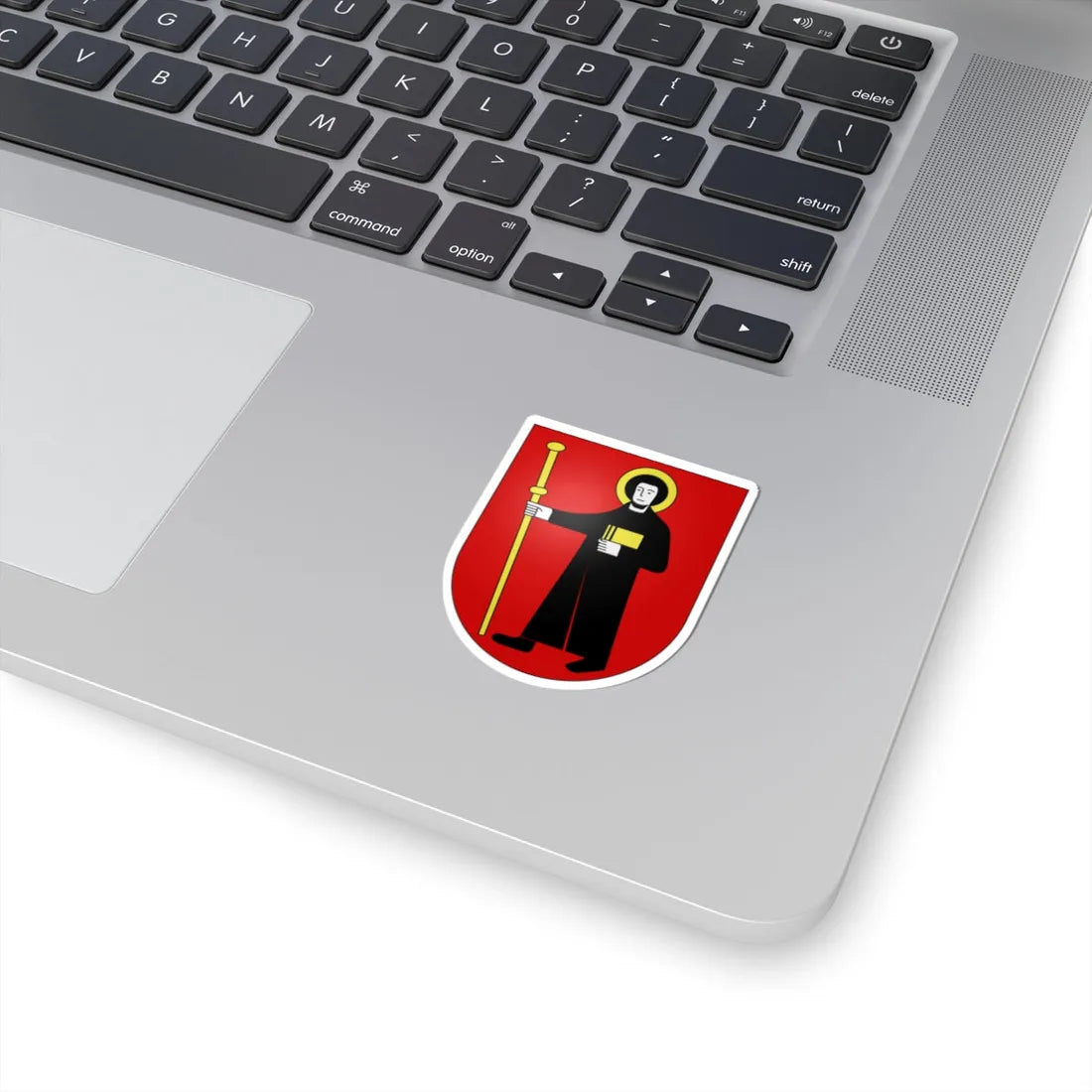 Glaris-coat of arms (Switzerland) (Coat of Arms) STICKER Vinyl Kiss-Cut Decal - The Sticker Space