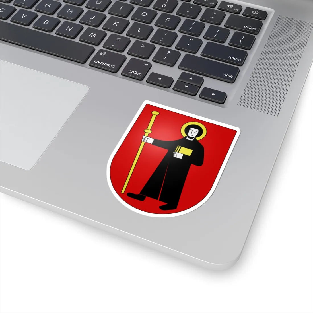 Glaris-coat of arms (Switzerland) (Coat of Arms) STICKER Vinyl Kiss-Cut Decal - The Sticker Space