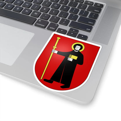 Glaris-coat of arms (Switzerland) (Coat of Arms) STICKER Vinyl Kiss-Cut Decal - The Sticker Space