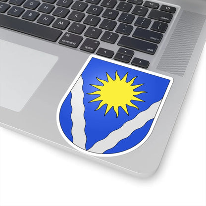 Glarus Sud-coat of arms (Switzerland) (Coat of Arms) STICKER Vinyl Kiss-Cut Decal - The Sticker Space