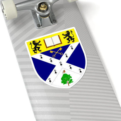 Glasgow Caledonian University arms (Scotland) (Coat of Arms) STICKER Vinyl Kiss-Cut Decal - The Sticker Space