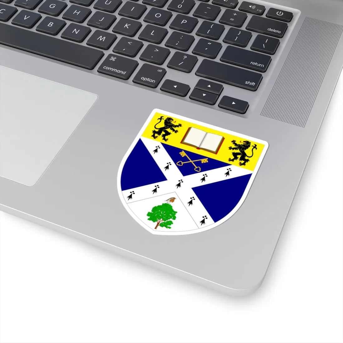 Glasgow Caledonian University arms (Scotland) (Coat of Arms) STICKER Vinyl Kiss-Cut Decal - The Sticker Space