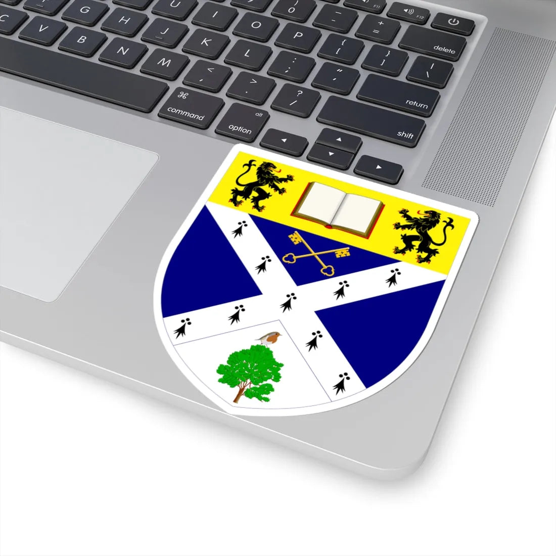 Glasgow Caledonian University arms (Scotland) (Coat of Arms) STICKER Vinyl Kiss-Cut Decal - The Sticker Space