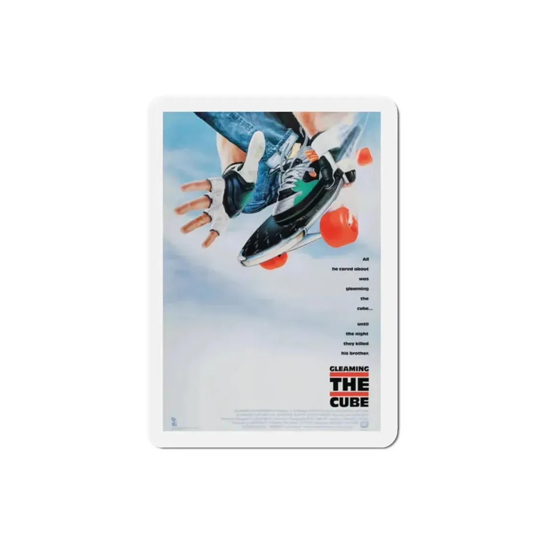 Gleaming the Cube 1989 Movie Poster Refrigerator Magnet - The Sticker Space