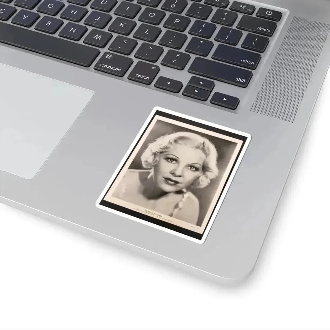 Glenda Farrell #47 (Vintage Female Icon) STICKER Vinyl Kiss-Cut Decal - The Sticker Space