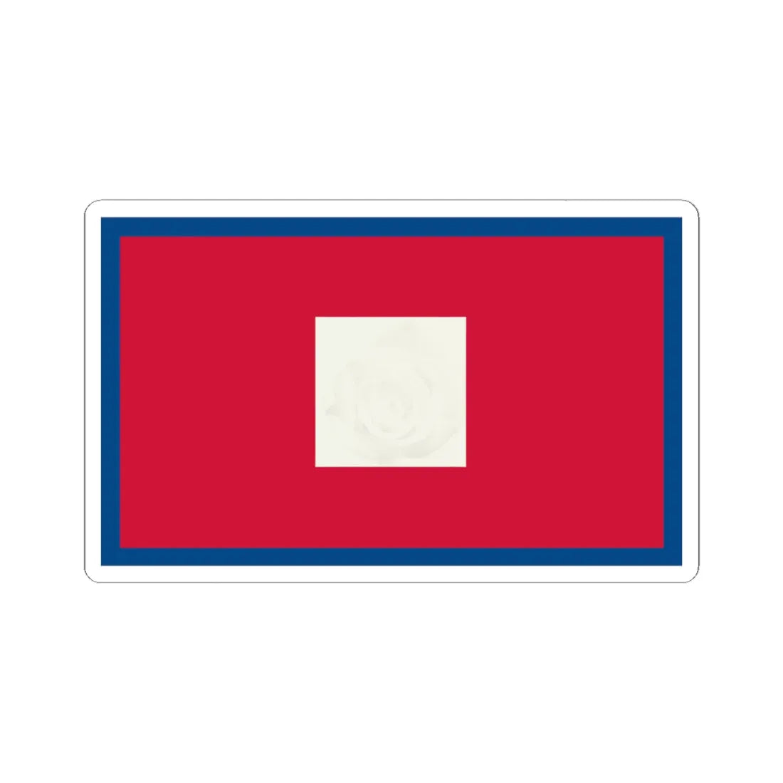 Glenfinnan Banner (Scotland) STICKER Vinyl Kiss-Cut Decal 6 Inch White - The Sticker Space