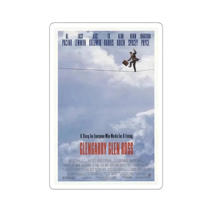 Glengarry Glen Ross 1992 Movie Poster STICKER Vinyl Die-Cut Decal 4 Inch - The Sticker Space