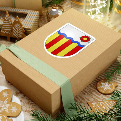 Gletterens-coat of arms (Switzerland) (Coat of Arms) STICKER Vinyl Kiss-Cut Decal - The Sticker Space