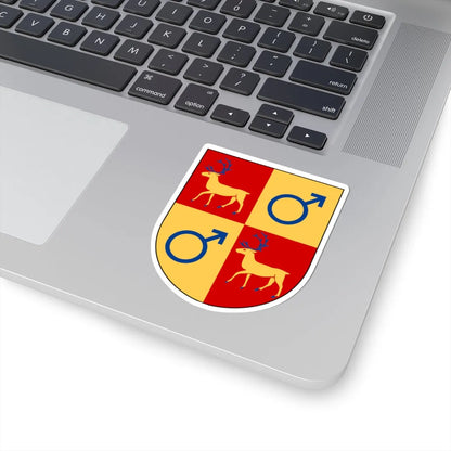 Gällivare vapen (Sweden) (Coat of Arms) STICKER Vinyl Kiss-Cut Decal - The Sticker Space