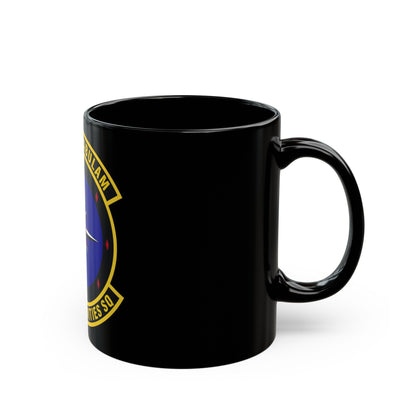 Global Activities Squadron (U.S. Air Force) Black Coffee Mug-The Sticker Space