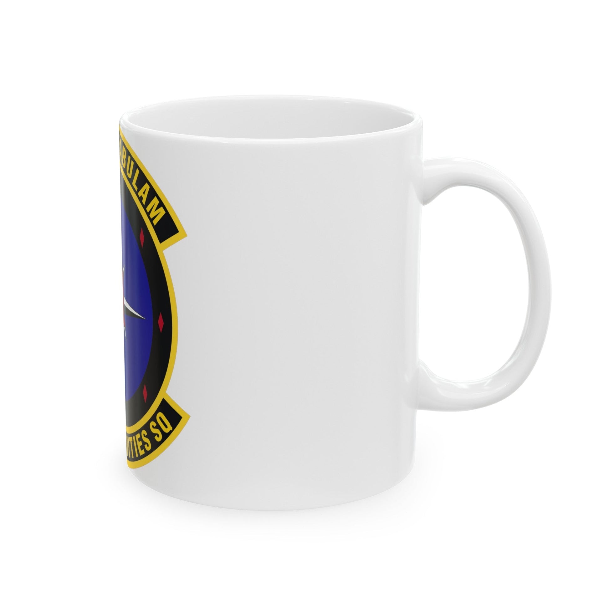 Global Activities Squadron (U.S. Air Force) White Coffee Mug-The Sticker Space