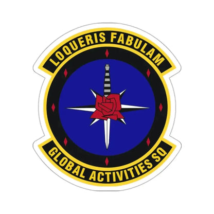 Global Activities Squadron (U.S. Air Force) STICKER Vinyl Die-Cut Decal - The Sticker Space