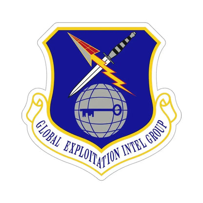Global Exploitation Intelligence Group (U.S. Air Force) STICKER Vinyl Die-Cut Decal 4 Inch - The Sticker Space