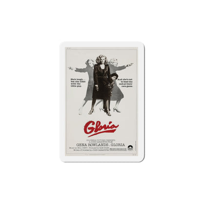 Gloria 1980 Movie Poster Die-Cut Magnet-5" x 5"-The Sticker Space