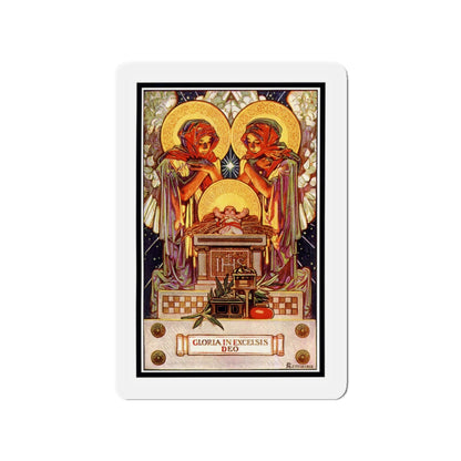 Gloria In Excelsis Deo, 1905 (Magazine Illustration) Refrigerator Magnet-3" x 3"-The Sticker Space