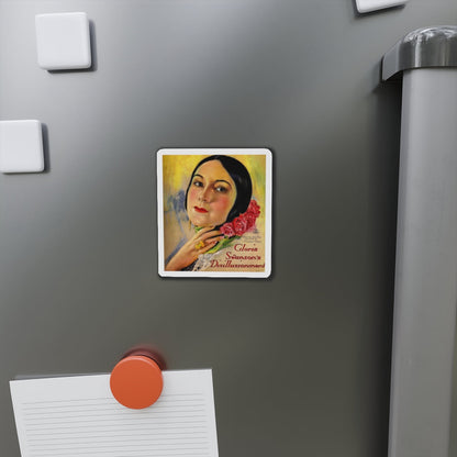 Gloria Swanson's Disillusionment (Magazine Illustration) Refrigerator Magnet-The Sticker Space