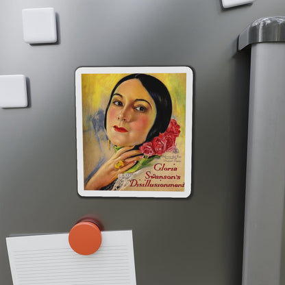 Gloria Swanson's Disillusionment (Magazine Illustration) Refrigerator Magnet-The Sticker Space