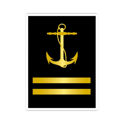 GM.7.MARINEROrev (Chile) (Military Rank) STICKER Vinyl Kiss-Cut Decal 6 Inch White - The Sticker Space