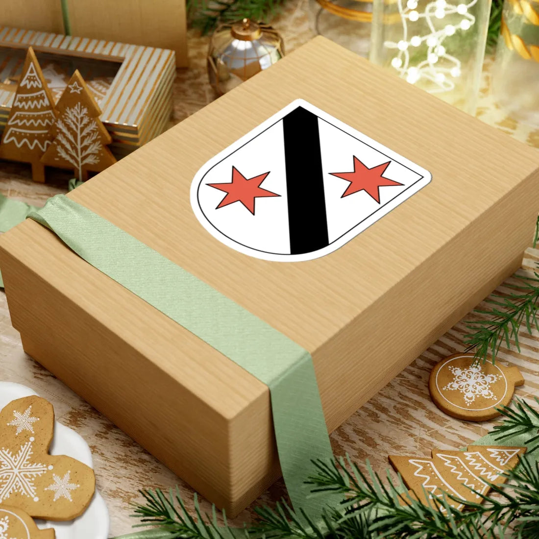 Gündisau coat of arms (Switzerland) (Coat of Arms) STICKER Vinyl Kiss-Cut Decal - The Sticker Space