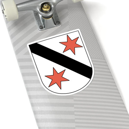 Gündisau coat of arms (Switzerland) (Coat of Arms) STICKER Vinyl Kiss-Cut Decal - The Sticker Space