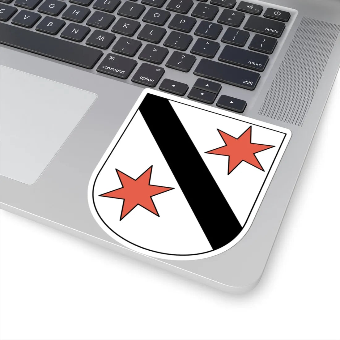 Gündisau coat of arms (Switzerland) (Coat of Arms) STICKER Vinyl Kiss-Cut Decal - The Sticker Space