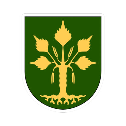 Gnesta vapen (Sweden) (Coat of Arms) STICKER Vinyl Kiss-Cut Decal 2 Inch White - The Sticker Space