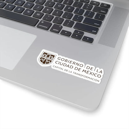 Gobierno de la Ciudad de México 2024-2030 2 (Costa Rica) (Coat of Arms) STICKER Vinyl Kiss-Cut Decal - The Sticker Space