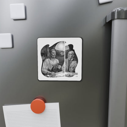 God and Doctor Goebbels, Liberty magazine, June 7, 1941 (Magazine Illustration) Refrigerator Magnet-The Sticker Space