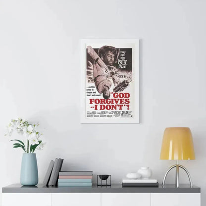 GOD FORGIVES, I DON'T! 1967 - Framed Movie Poster - The Sticker Space